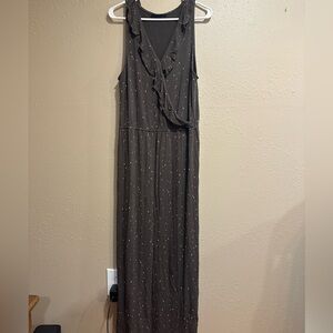 Knit maxi dress